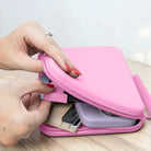 Candy Pink Strapsicle Clutch Kindle Bag with handle for handheld devices and one candy pink kindle strap for comfy holding - Buy Kindle Accessories Direct